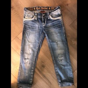 ROCK REVIAL
Hettie Stretch Cropped Jean